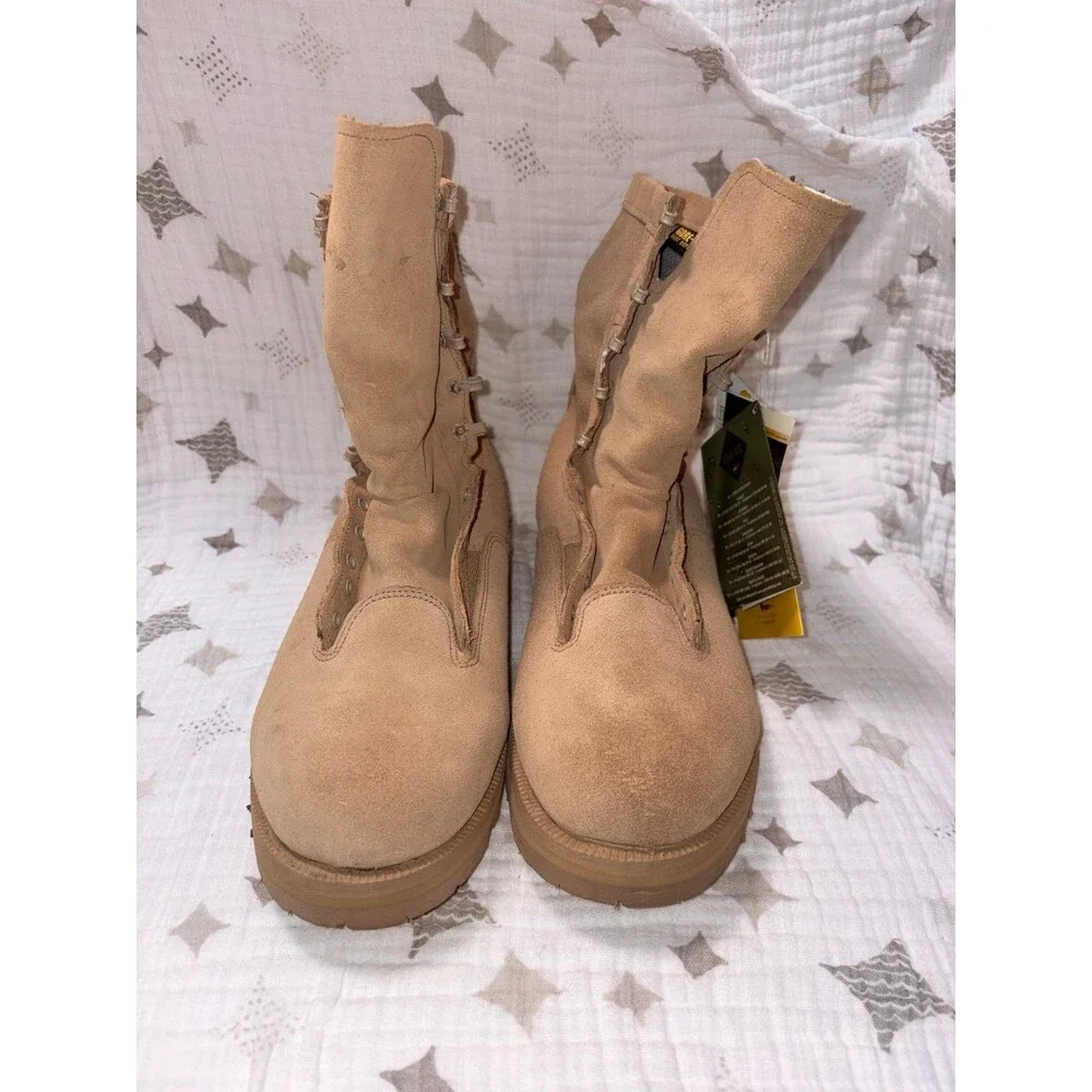 Belleville 790A Desert Tan Army Combat & Flight Boots! Size‎ 15.5 XW NWT